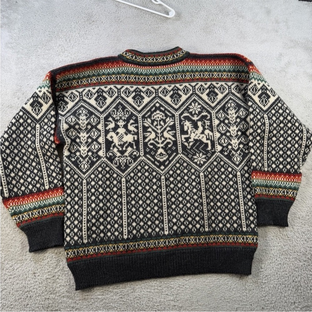 RARE Dale of Norway hunter green Lillehammer Sweater